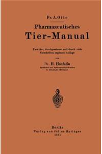 Pharmazeutisches Tier-Manual