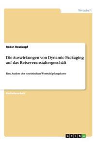 Auswirkungen von Dynamic Packaging auf das Reiseveranstaltergeschäft