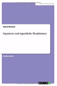 Separierte und eigentliche Morphismen
