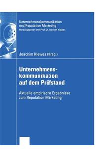 Unternehmenskommunikation Auf Dem Prüfstand