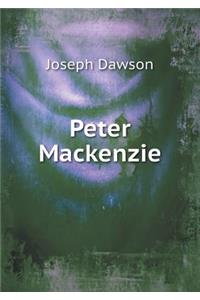 Peter MacKenzie
