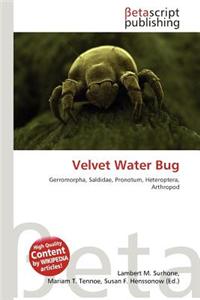 Velvet Water Bug