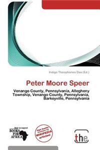 Peter Moore Speer