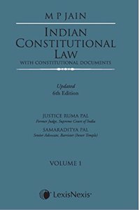 M P Jain’s Indian Constitutional Law–With Constitutional Documents, Updated 6Th Edition 2013, Hardcover