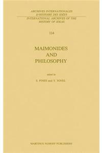 Maimonides and Philosophy