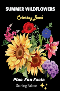 Summer Wildflowers Coloring Book