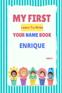 My First Learn-To-Write Your Name Book