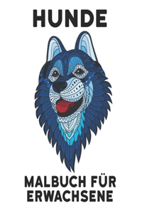 Hunde Malbuch für Erwachsene