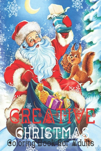 Creative Christmas Coloring Book For Adults