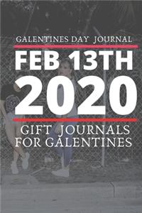 Happy Galentines Day Lined Notebook Gift