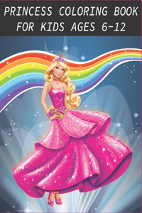 princess coloring books for kids ages 6-12