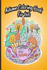 Autumn Coloring Book For Kids