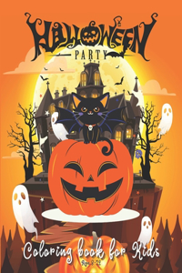 Halloween Coloring Book for Kids Ages 8-12