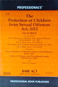 Protection Of Children From Sexual Offences Act, 2012 Alongwith Rules, 2012 (Pocso) [Paperback] Professional'S