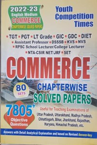 Youth Competition Times TGT/PGT/LT Grade/GIC/GDC/DIET Commerce Chapterwise Solved Paper 2022