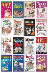 Sawan Present Set Of 16 Joke Books
