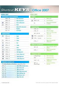 Shortcut Keys Office 2007