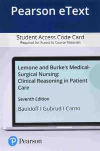 Pearson Etext Medical-Surgical Nursing
