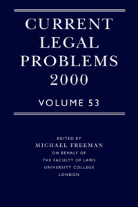 Current Legal Problems 2000