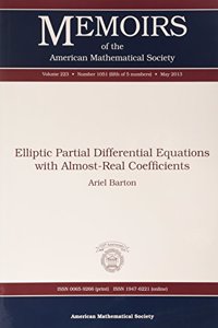 Elliptic Partial Differential Equations with Almost-Real Coefficients