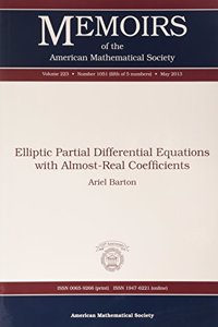 Elliptic Partial Differential Equations with Almost-Real Coefficients
