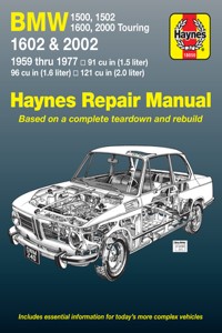 BMW 1500, 1502, 1600, 1602, 2000 & 2002 (59 - 77) Haynes Repair Manual