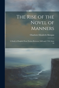 Rise of the Novel of Manners