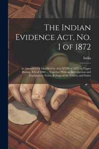 Indian Evidence Act, No. I of 1872