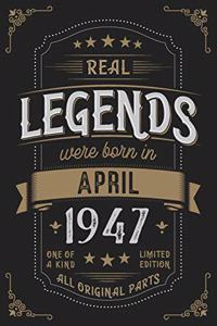 Real Legendes were born in April 1947