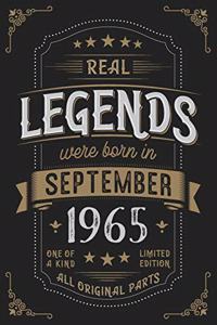 Real Legends were born in September 1965