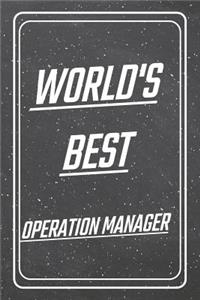 World's Best Operation Manager