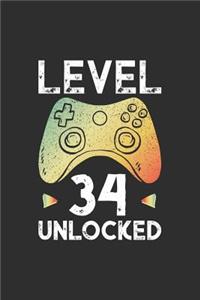 level 34 Unlocked