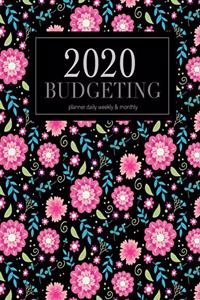 Budgeting planner 2020 daily weekly & monthly