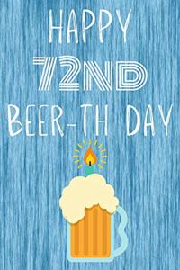 Happy 72nd Beer-th Day