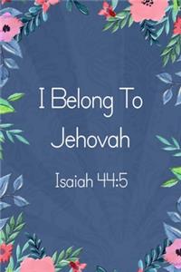 Thick Lined Notebook, Journal (120 Pages) - Jehovah Witness Gifts
