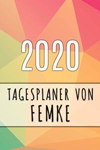 2020 Tagesplaner von Femke