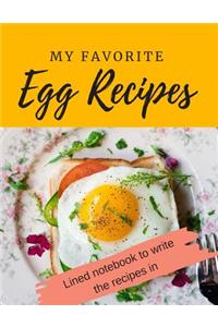 My favorite Egg Recipes