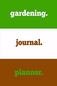 Garden Journal Planner