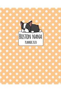 Boston Nana Planner 2020