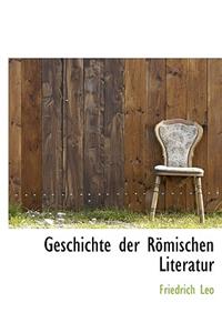 Geschichte Der Romischen Literatur
