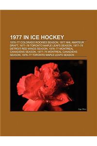 1977 in Ice Hockey
