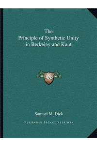 Principle of Synthetic Unity in Berkeley and Kant