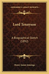 Lord Tennyson