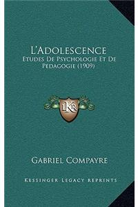 L'Adolescence
