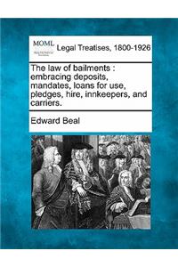 law of bailments