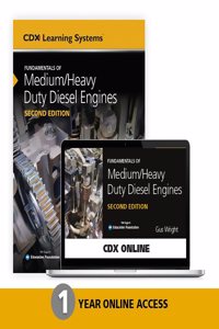 Fundamentals of Medium/Heavy Duty Diesel Engines with 1 Year Acces to CDX Online