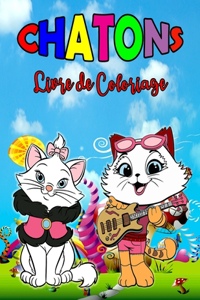 Chatons Livre de Coloriage