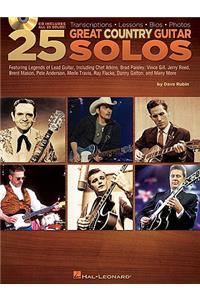 25 Great Country Guitar Solos