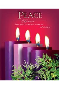 Advent Sunday 4 Peace Bulletin 2014, Large (Package of 50)