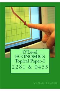 O'Level ECONOMICS Topical Paper-1